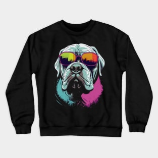 Gangsta Neapolitan Mastiff -This town is mine Crewneck Sweatshirt